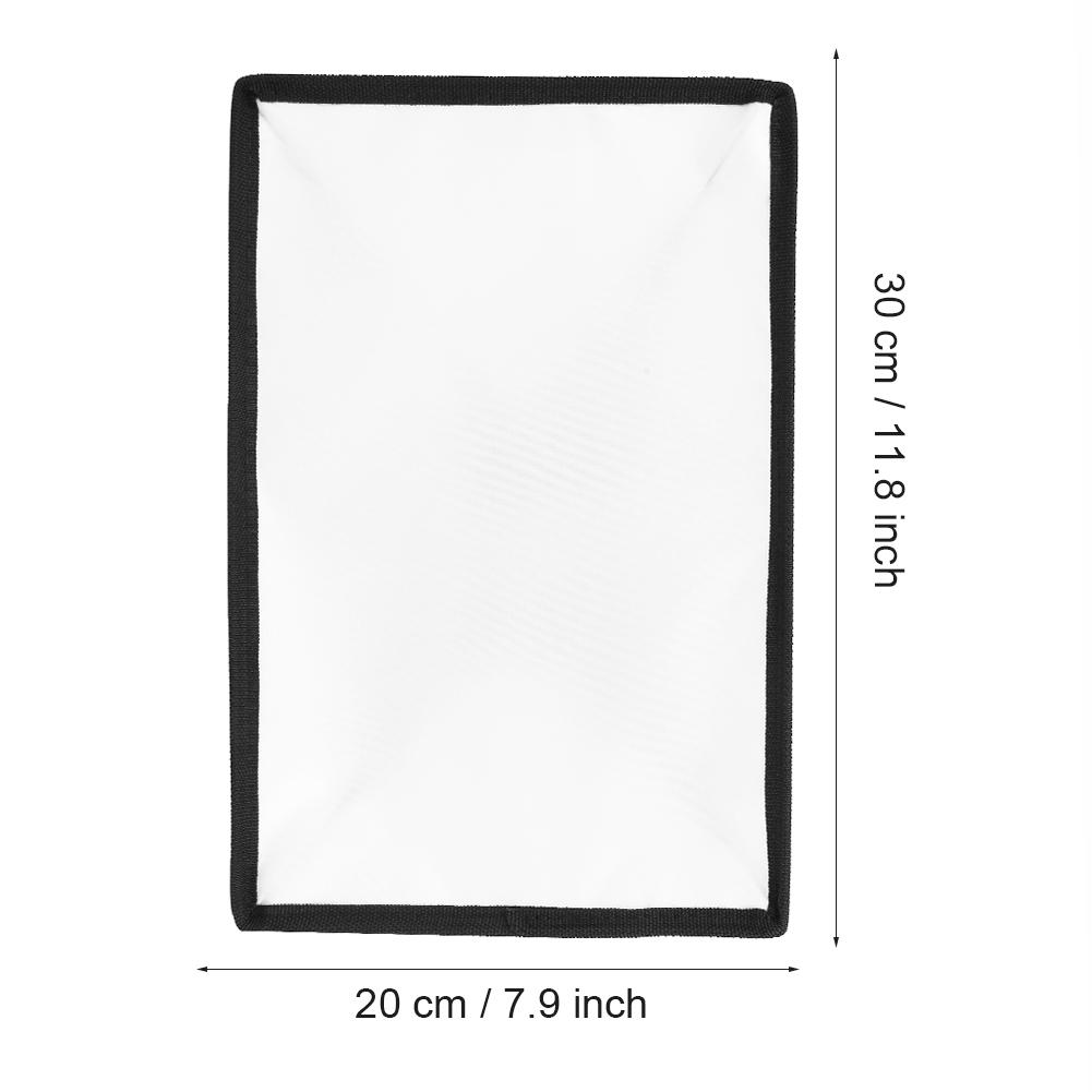 Universal 20x30cm Speedlite Softbox Diffuser for Camera Flash Light Speed Lights