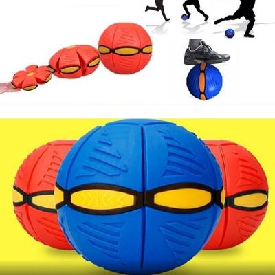 Flying UFO Flat Throw Disc Ball With LED Light Toy Kid Outdoor Garden Beach Game Children's Sports Balls