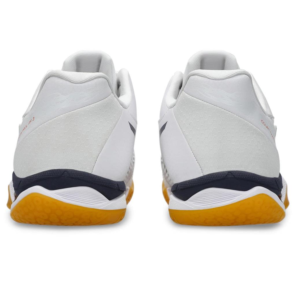 Badminton Shoes COURT CONTROL FF 3 1071A087 100 cm 2E [Asics] Men's (White/Indigo Fog) 28.0