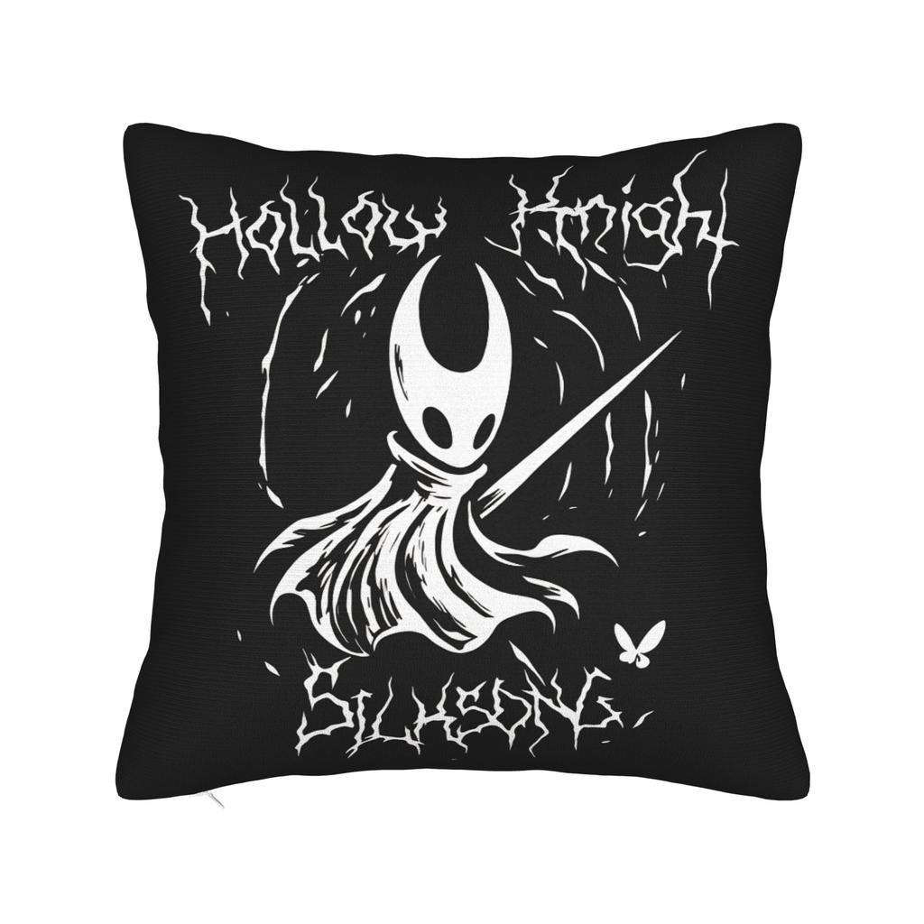 Hollow Knight Silksong Pillow Case Square Pillow Cover For Sofa Car Home Decor Morden Cushion Cover