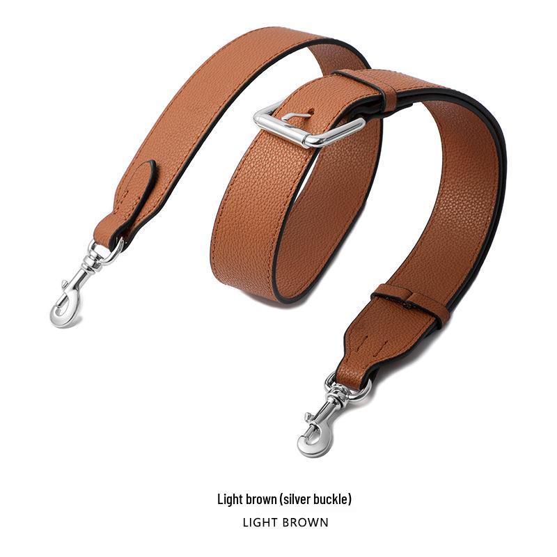 Lychee Grain Cowhide Bag Replacement Strap - Dionysus Versatile Wide Shoulder Strap MHS-A-9