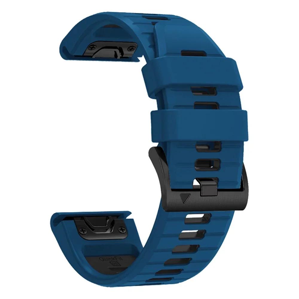 Oficiální silikonový řemínek pro Garmin Fenix 8 E / Forerunner 970 Pásek Instinct 3 2X / Enduro 3 2 Náramek QuickFit 22mm 26mm Řemínek k hodinkám