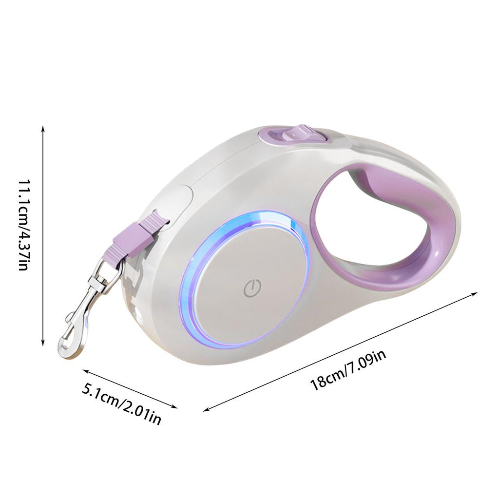 Retractable Dog Heavy Duty Auto Lock Pet Retractable With Strong Nylon Tape One Hand Brake Control Dog Accessories For Puppies