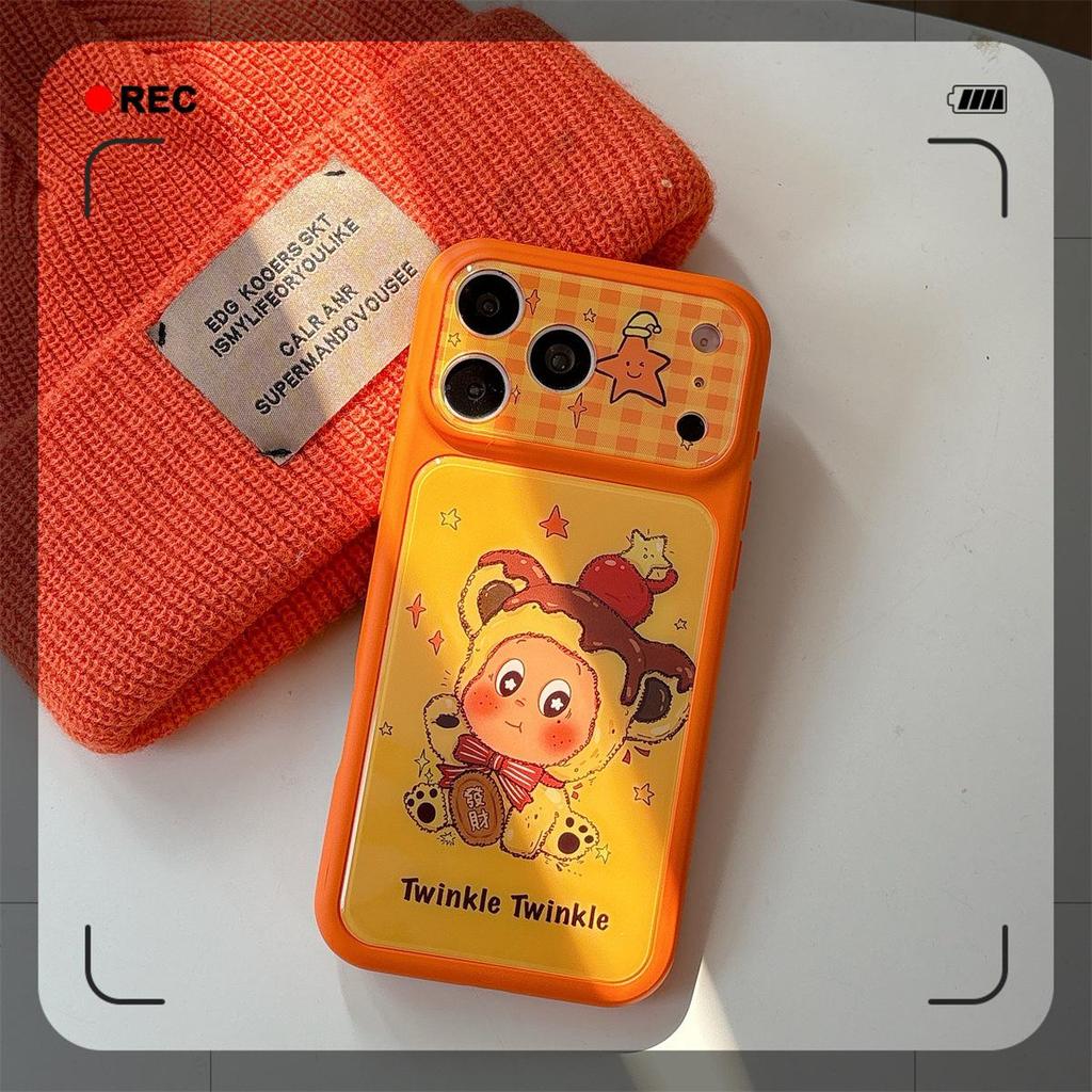 Star Man Cartoon Clear View Shockproof Case for iPhone 15/14 & 17/16 PROMAX