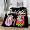 3D Print B-Blueys Family Cartoon Dog Blanket,Soft Throw Blanket for Home Bedroom Bed Sofa Travel Cover Kid Gift