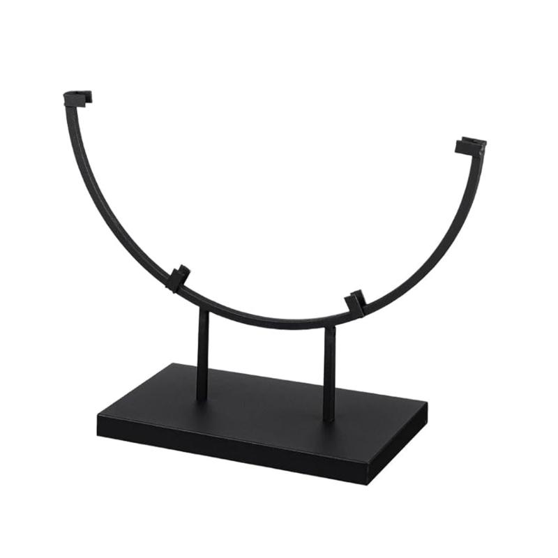 

Кругла металева підставка для демонстрації вітражних тарілок і круглих виробів. Ідеально для декору дому та офісу 10 inch