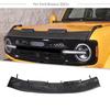 Black Leather Front Engine Bra Hood Cover Protector Guard For Ford Bronco 2021+