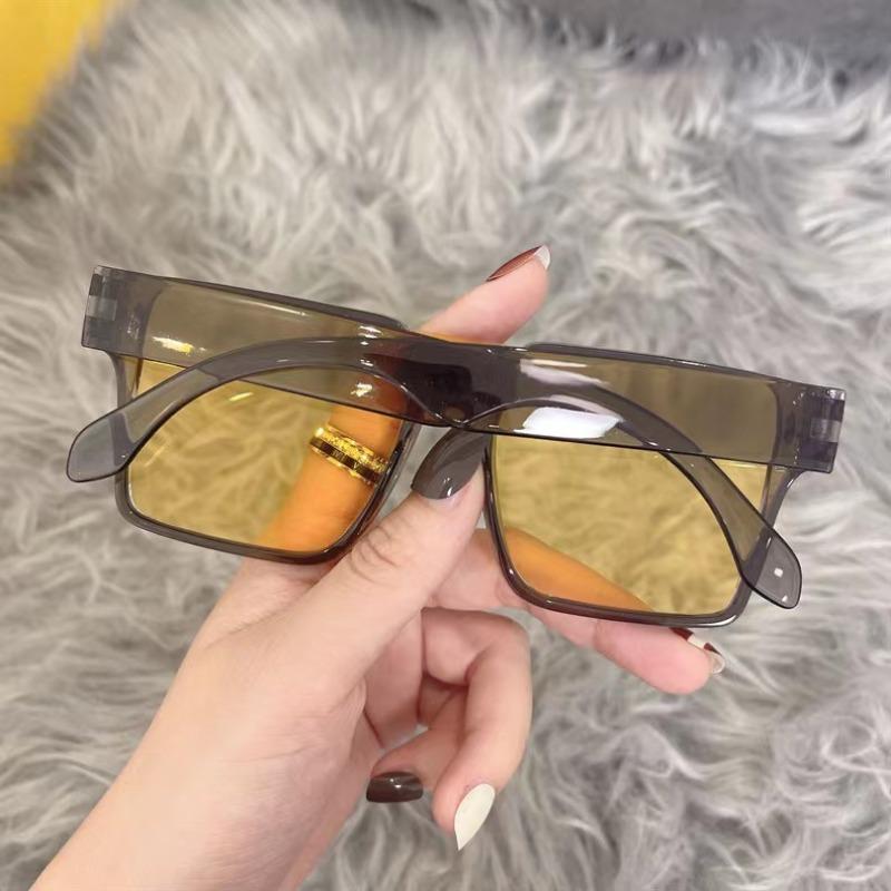 Vintage Rectangle Sunglasses Fashion Square Shades Eyewear Trendy Retro Women Brand Design Glasses Uv400
