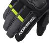 Komine GK-846 Protective Winter Gloves for Motorcycles Black/Red L