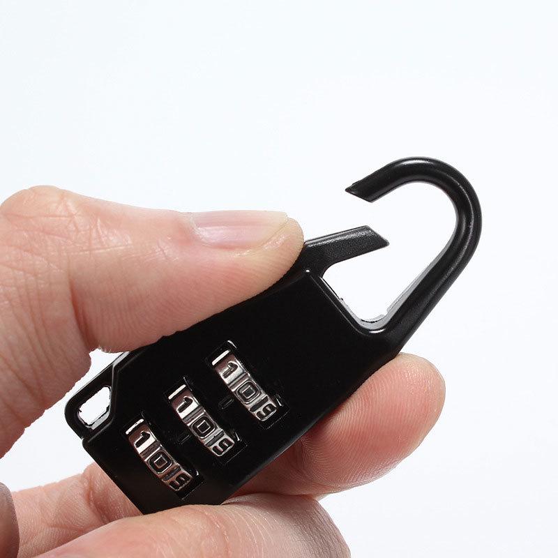 Mini Combination Padlock for Suitcase, Pencil Case, Gym Locker, Backpack, and Luggage - Anti-Theft Security