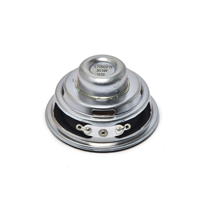 Internal Speakers 52mm 3Ohm 5W Portable Speakers Multimedia Speakers Round Shape Speakers Portable Speakers Replacement