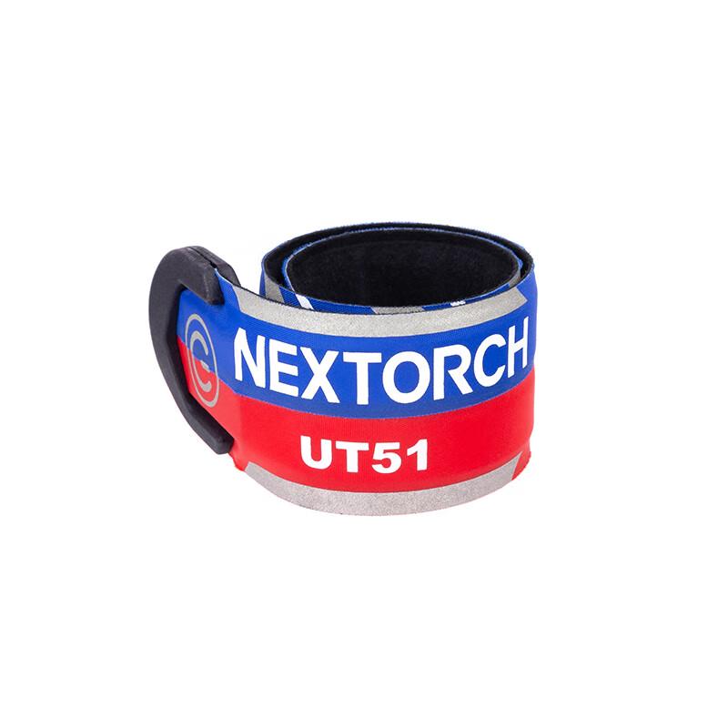 Nitecore UT51 Rechargeable Red Blue Flashing Warning Wristband One Size