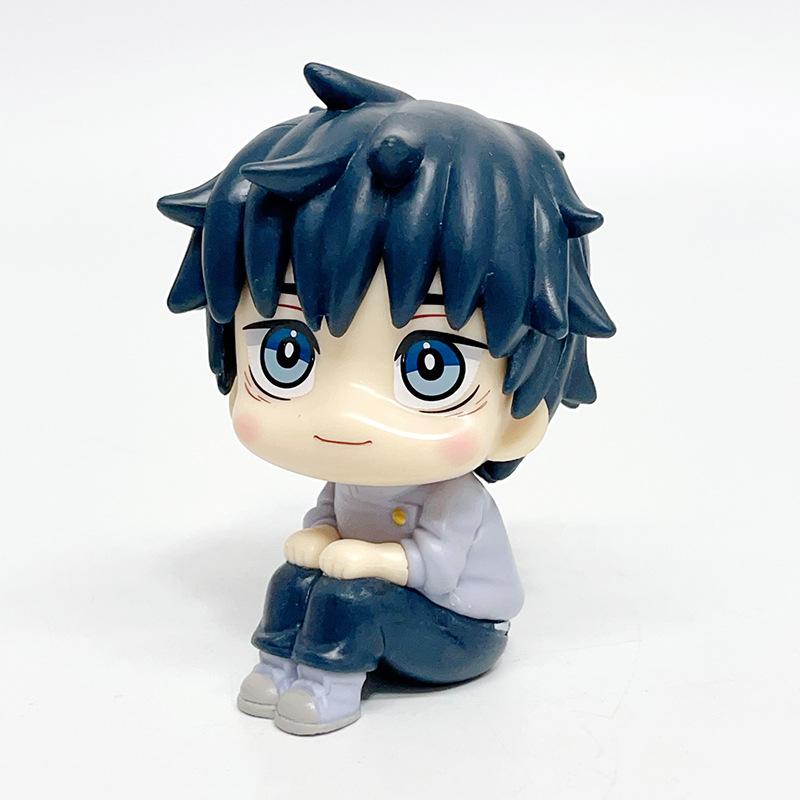 Blue Prison Q-version Jieshi One Spell Battle Gojo Gojo Handmade PVC Model Ornament Anime Peripheral Birthday Gift