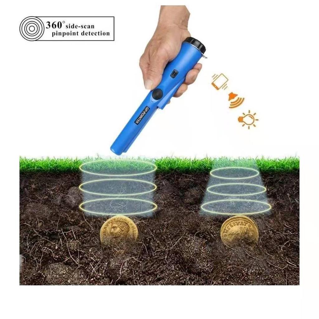 Best-Selling GP-Pointer Handheld Metal Detector for Treasure Hunting and Security Scanning