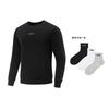 Li Ning Sweatshirts Men's Crew Neck Thickened Regular YTLV125-1
