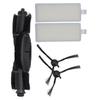 Roll Brush And Side Brushes Kit For Tapo RV30 RV30 Plus For Tapo RV10 RV10 Plus Vacuum Cleaner Replacement  Accessories