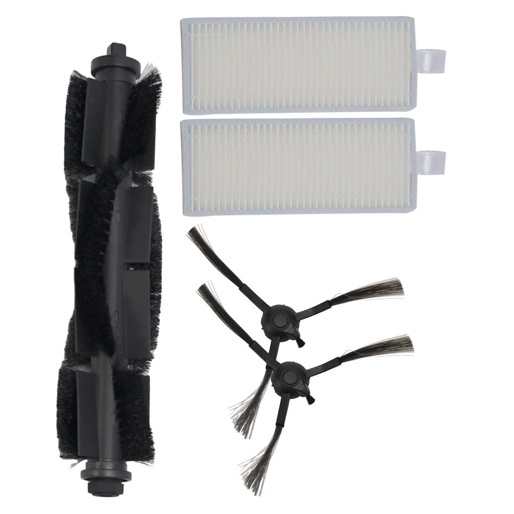 Roll Brush And Side Brushes Kit For Tapo RV30 RV30 Plus For Tapo RV10 RV10 Plus Vacuum Cleaner Replacement  Accessories