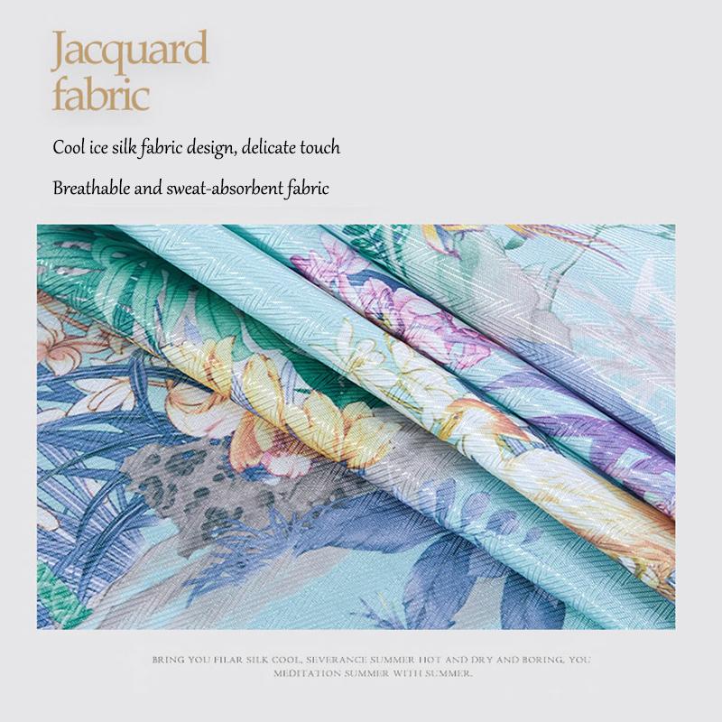 Blondertilpasset laken Luksus sengetøysett Romantisk ismatte sammenleggbare broderte laken Lin Sengetøy Queen Sengeteppe med skjørt