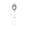 304 Stainless Steel Folding Spoon Outdoor Portable Three Fold Spoon Fork Travel Folding Spoon Portable Travel Tableware Kitchen