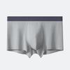 Men's Seamless Bamboo Fiber Boxers: Antibacterial, Breathable, Elastic, Large Size