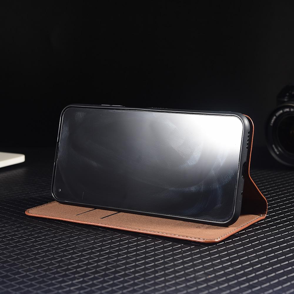 Vertical Line Genuine Leather Flip Case For Tecno Spark 9 10 10C 20 30 30C 40 40C Pro Plus 4G 5G Cover Card Cases Scratch Proof
