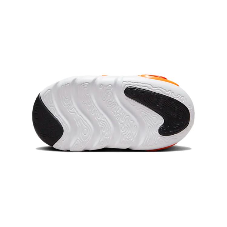 Nike Dynamo 2 Easy On Comfortable Versatile Slip Resistant Durable Low Top Walking Shoes Baby Shoes White Blue Orange FD0554-100