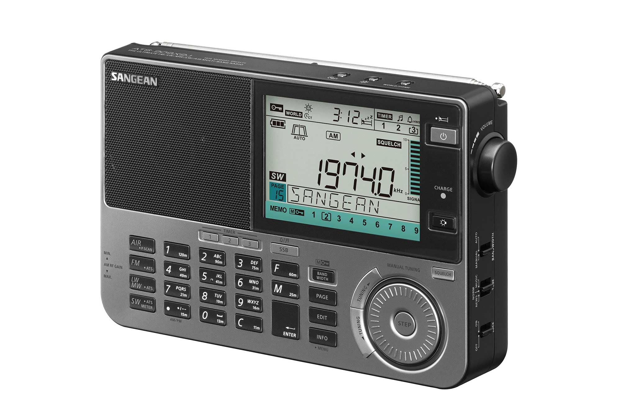 

Sangean Multiband Radio Shortwave Radio [] ATS-909X2J FM/SW/MW/LW/Air