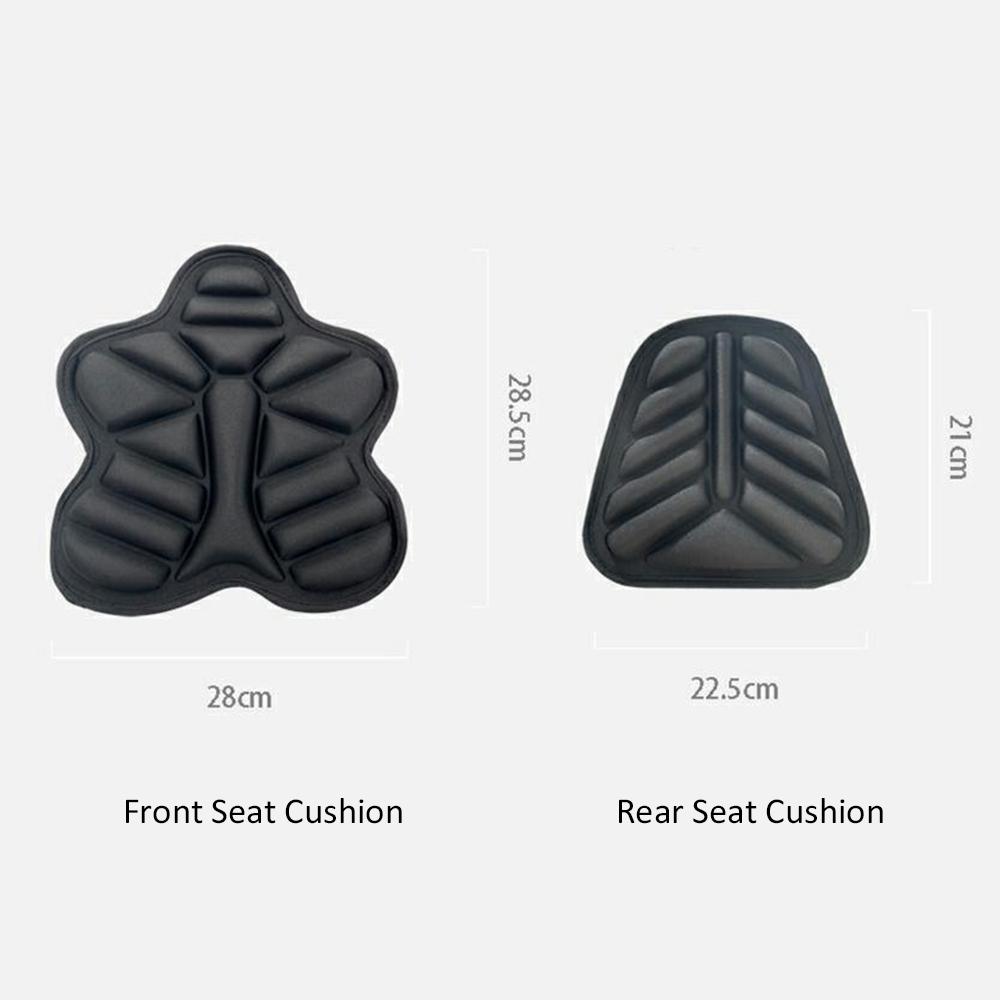Motorcycle Seat Cushion, Universal Rear Cooling Motorcycle Seat Pad AntiSlip 3D Seat Cover for
