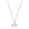 Fashion Cute Pearl Pendant Necklace for Women Elegant Zircon Pearl Choker Chain Daily Party Jewelry Accessory Birthday Gift