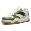 Anta Wave Shoe Platform Slip Resistant Height Increasing Low top Skateboard Shoes Men's White Green Sneakers 912348003-8