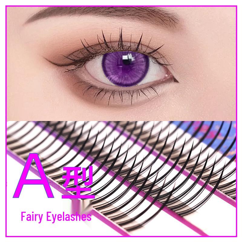 

Dolly A-type Natural False Eyelashes - Single Cluster Grafting Eyelash 8mm