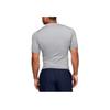 Under Armour HeatGear Compression Solid Crew Neck T-Shirt Men Tops Mod-Gray 1353449-011