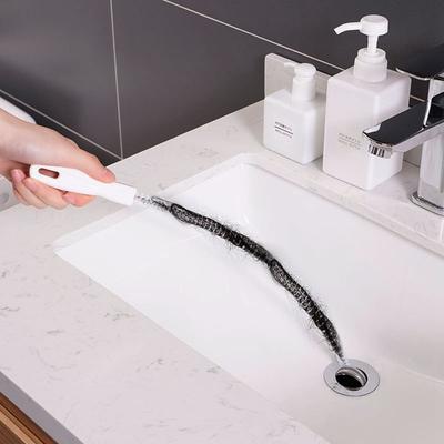 Toilet Home Water Channel Drain Cleaner Toilet Dredge Pipe Sink Pipe Dredger Sink Cleaning Brush