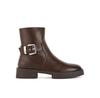 HY6137-1 Brown Ankle Boots