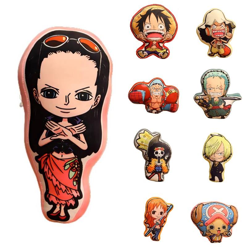 Creative One Piece Plush Pillow Cartoon Luffy Zoro Chopper Cushion Kids Festival Gift Characters)