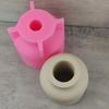 Silicone Flowerpot Mold Succulent Plants Cement Vase Resin Epoxy Mold Large Vase Gypsum Concrete Mold Handmade Craft