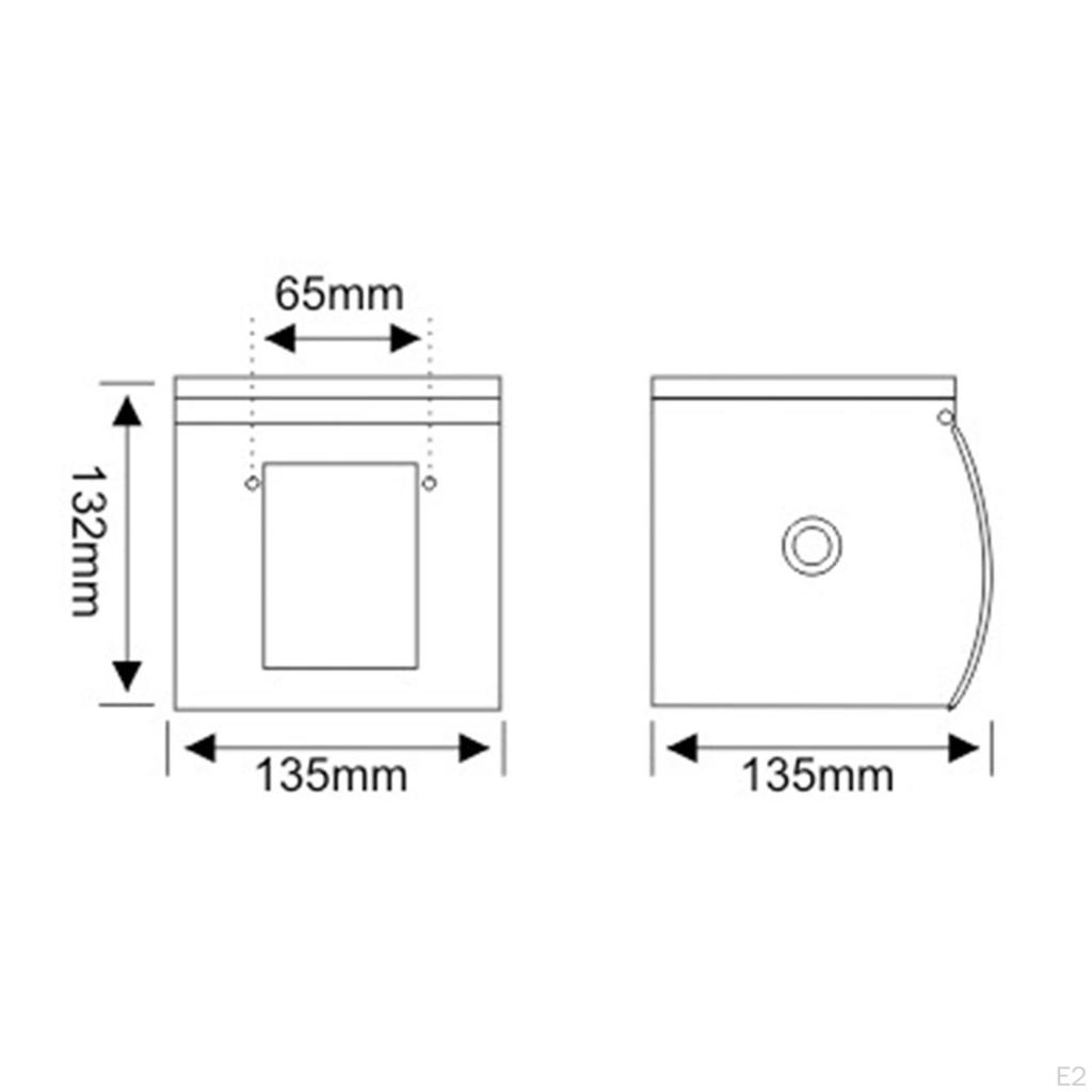 Toilettenpapierhalter Ablageaschenbecher Robuste Wandmontage für Hotel Badezimmerschrank