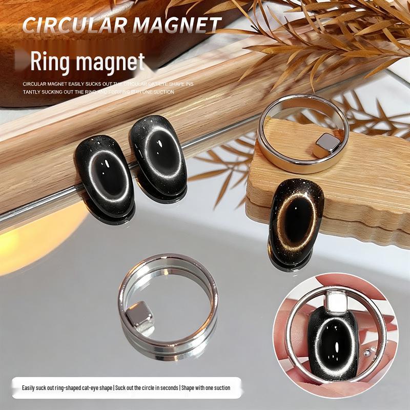 Evil Cultist Cat Eye Nail Art Magnet Tool - Strong Suction for Beginners