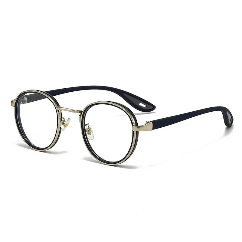 Vintage Designer Sunglasses Men Round Fashion Plastic Titanium UV Protection High Quality Sun Glasses for Men Women Outdoor