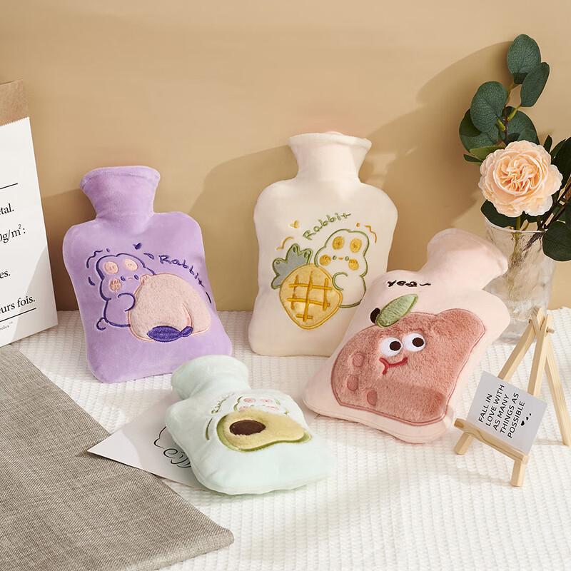 

Embroidered Baby Velvet Hot Water Bottle