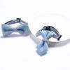 Pet Bow Tie Adjustable Cat Necktie Denim Puppy Collars Fashion Cat Neck Bow Pet Neck Tie Party Wedding Decoration Dog Accessorie