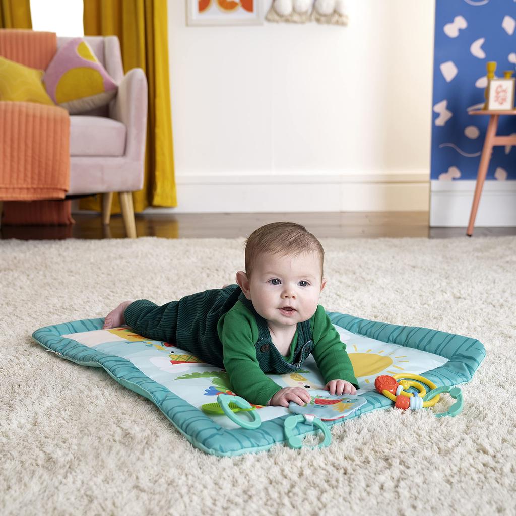 Bright Starts One Bar Activity Gym [0 months and up] Indoor Play Equipment, Full Body Exercise, Music 12475