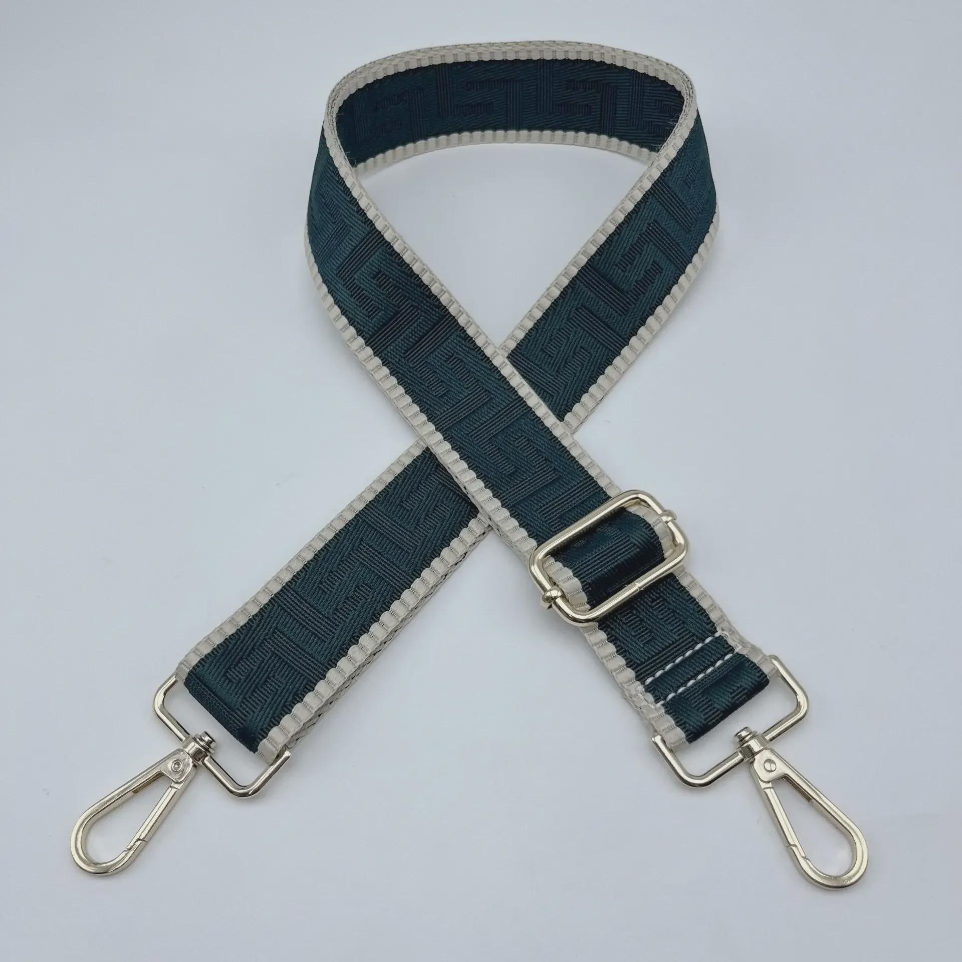 Регулируемый широкий плечевой ремень: Универсальный ремень через плечо для женских сумок Bright Silver Buckle