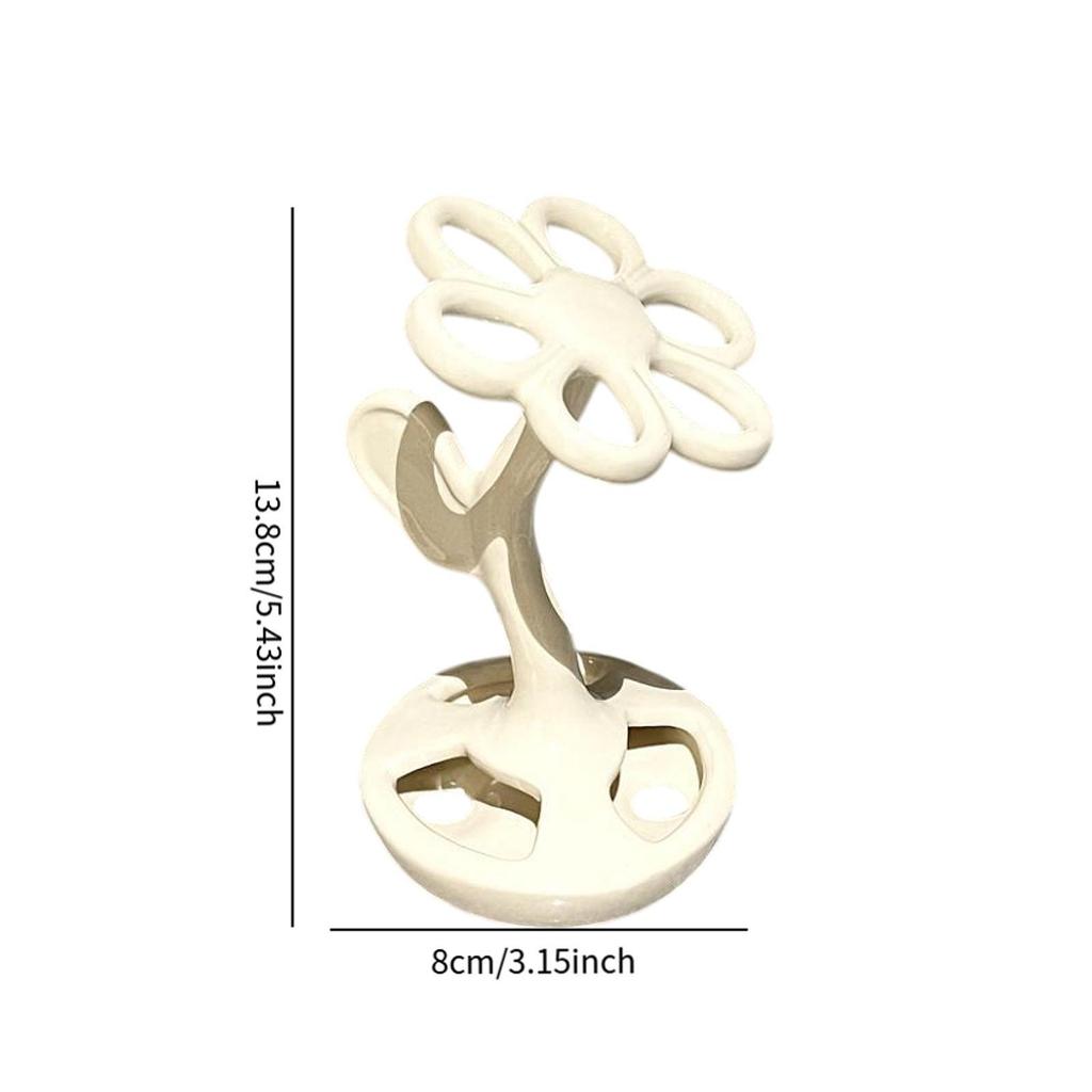 Ceramic Toothbrush Holder Modern Multiuse for Washroom Bathroom Household