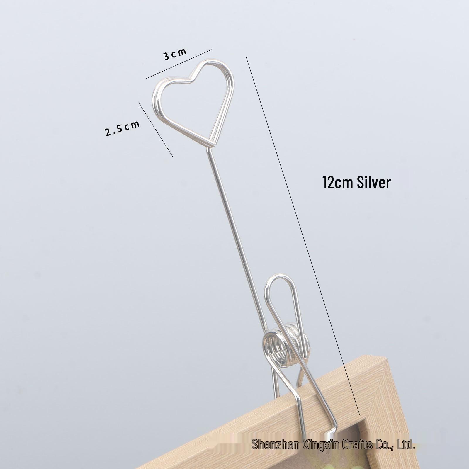 Multi-Purpose Clip: Double-Head Clip for Cards, Photos, and Notes