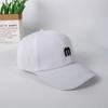 Hat Baseball Cap Women's Spring and Autumn Versatile Fashion Cap Letter M Embroidery Casual Sports Sunshade Sunscreen Hat
