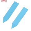 100 Pcs Plastic Plant Seed Labels Pot Nursery Garden Stake Tags 5cm x1cm