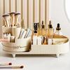 Support de Rangement Cosmétique avec Base Rotative et Compartiments Divisés pour Boîte de Rangement Cosmétique, pour Rouge à Lèvres, Boîte de Rangement pour Soins de la Peau