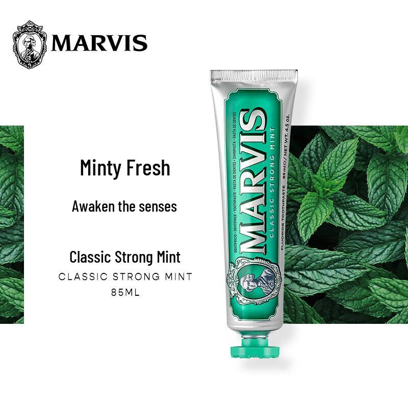 Marvis Toothpaste Duo - Strong Mint & Whitening Mint