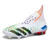 High-Top Football Shoes Fg Nails Artificial Turf Boys And Girls Teenagers Students Competition Training Sports Shoes